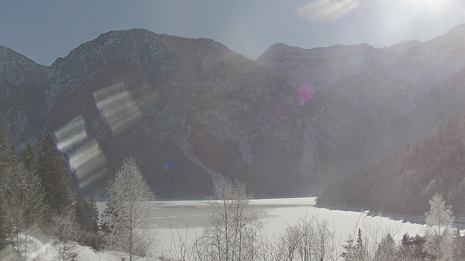 Archiv Foto Webcam Plansee Seespitze