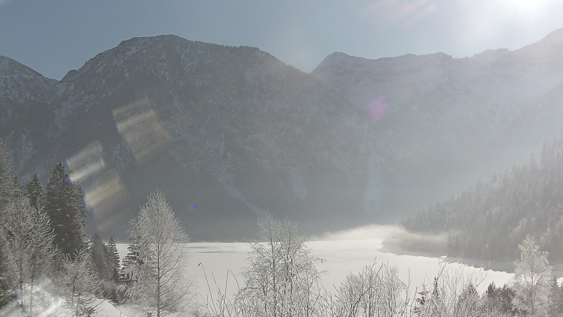 Archived image Webcam Plansee, Reutte