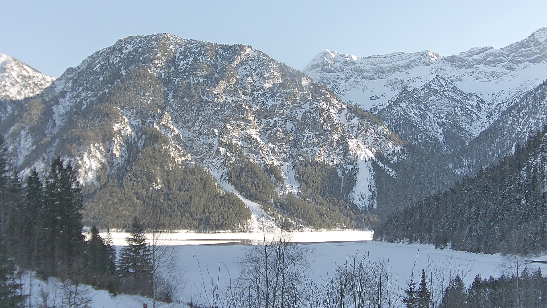 Archived image Webcam Plansee, Reutte