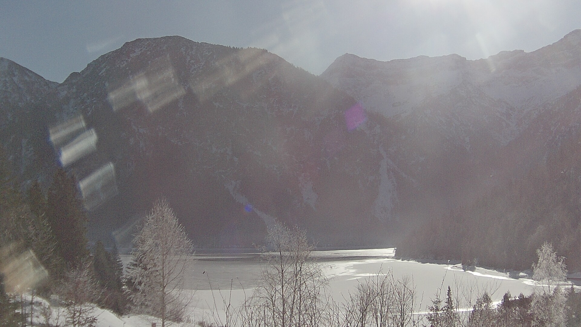 Archiv Foto Webcam Plansee Seespitze