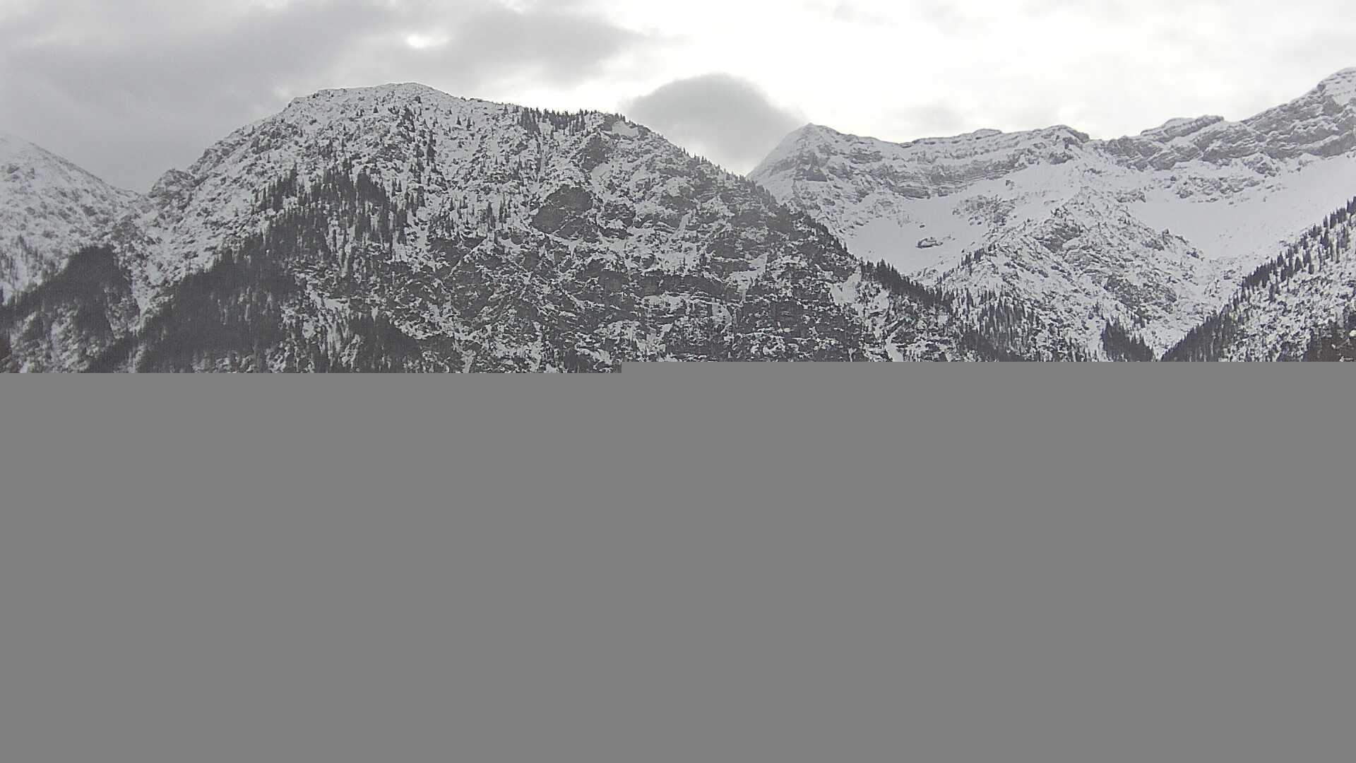 Archiv Foto Webcam Plansee Seespitze
