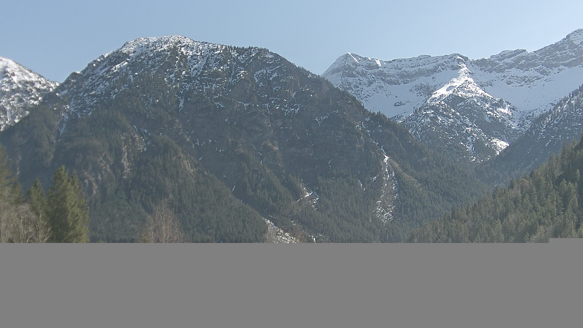 Archiv Foto Webcam Plansee Seespitze