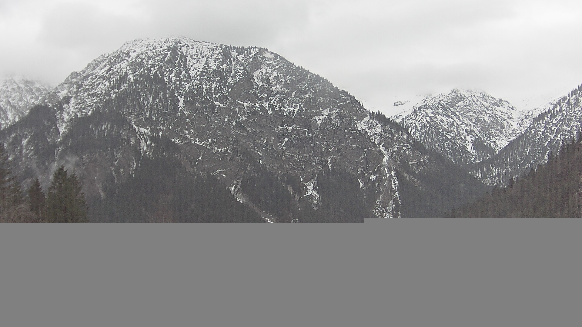 Archiv Foto Webcam Plansee Seespitze