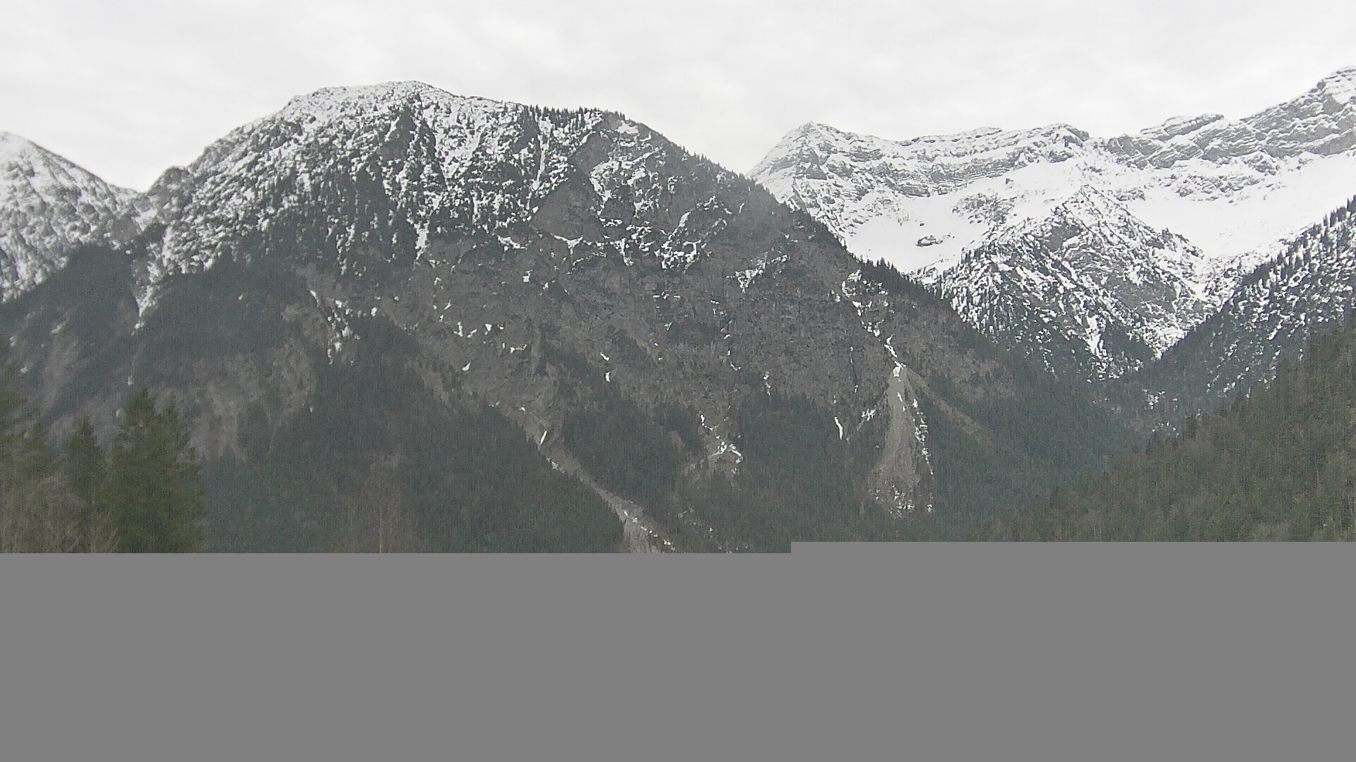 Archiv Foto Webcam Plansee Seespitze
