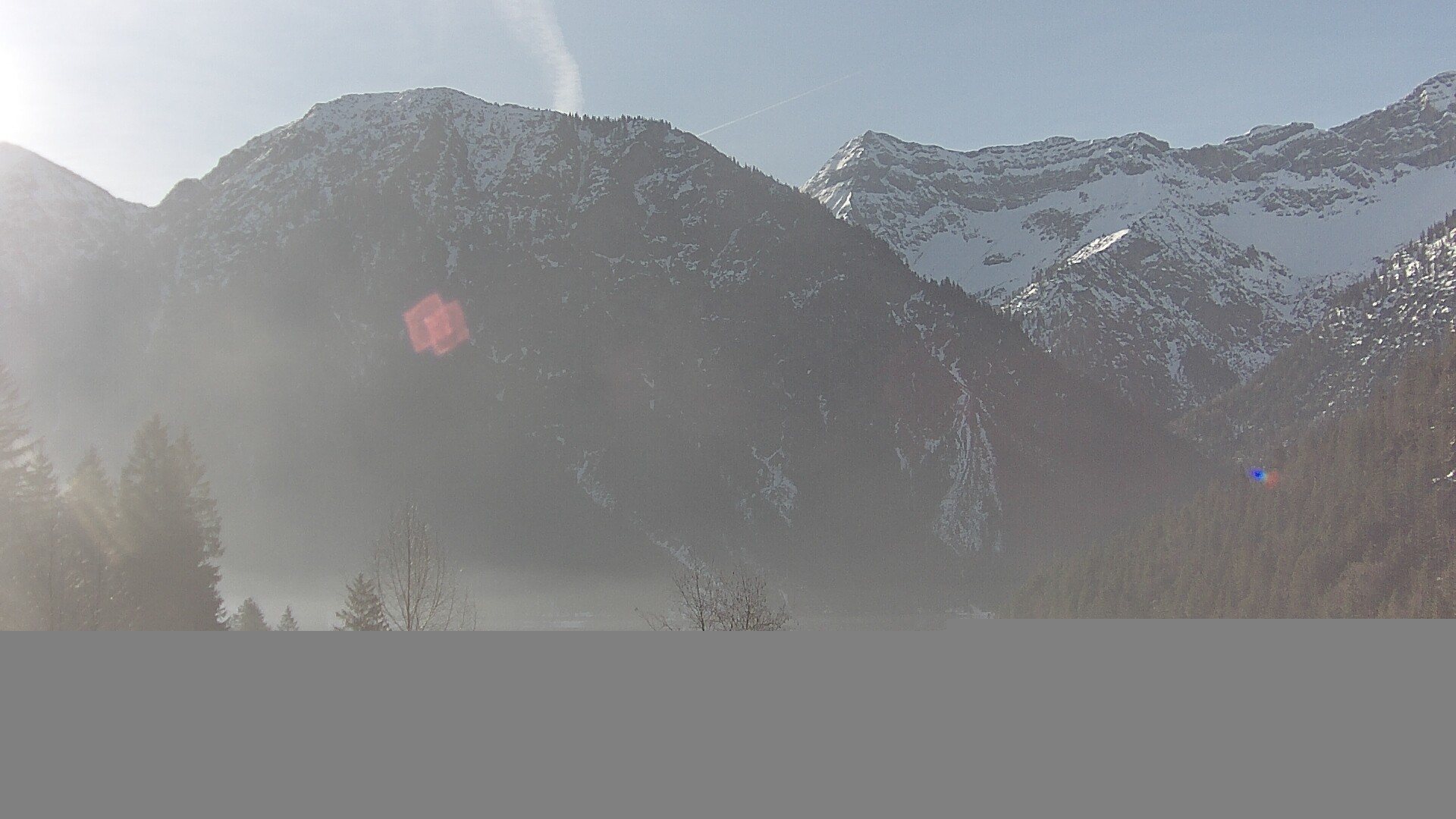 Archiv Foto Webcam Plansee Seespitze