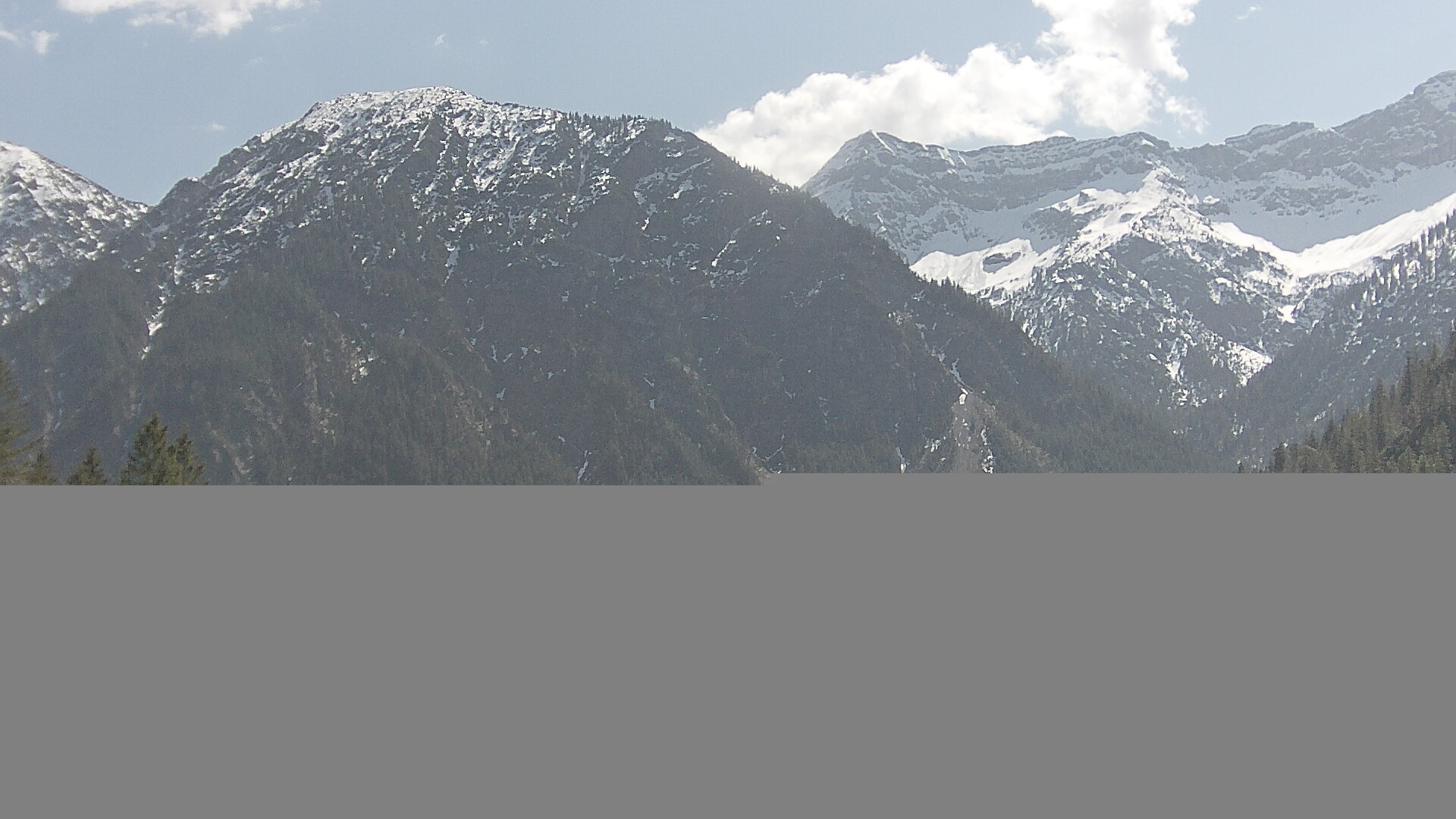 Archiv Foto Webcam Plansee Seespitze