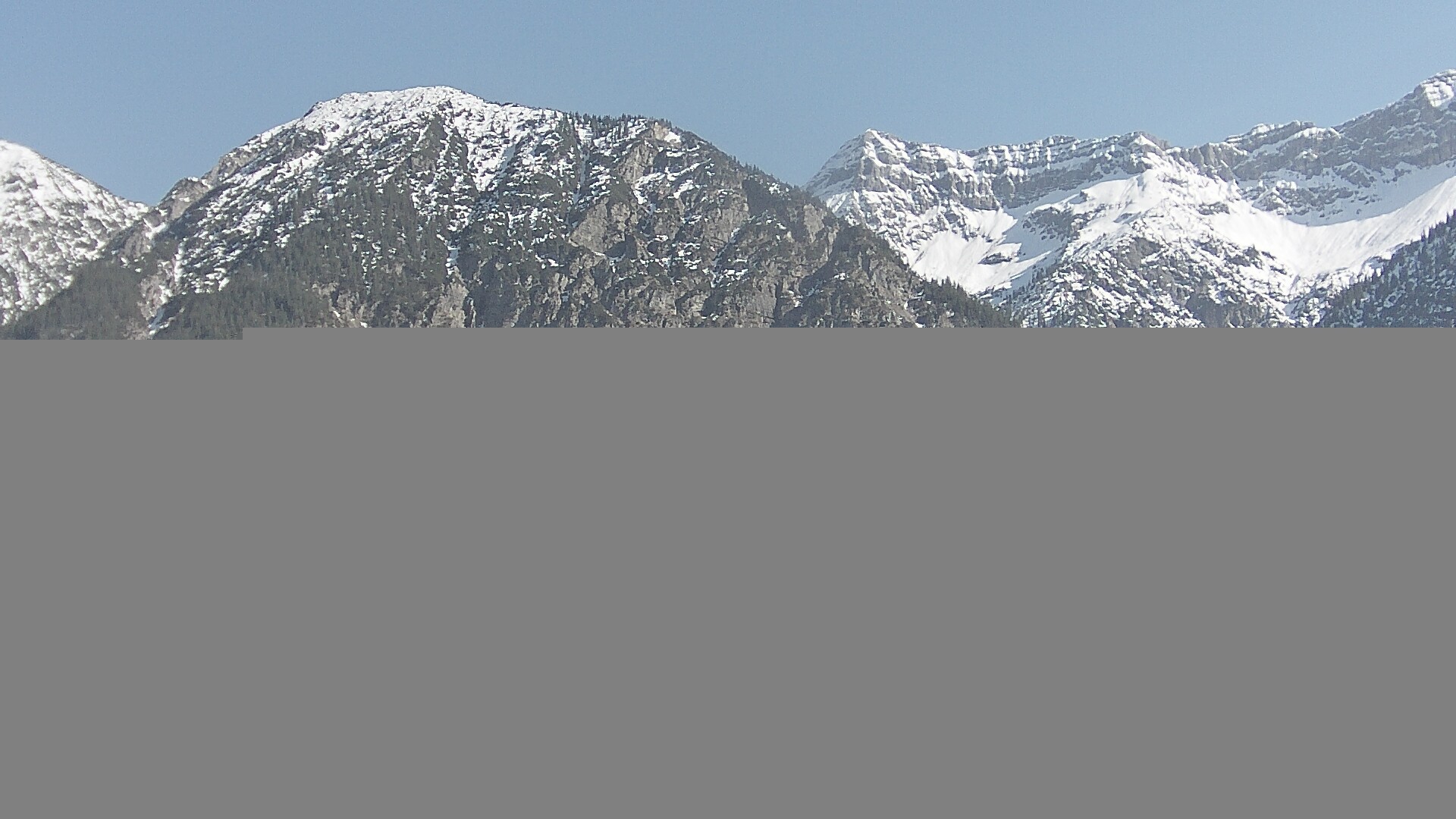 Archiv Foto Webcam Plansee Seespitze