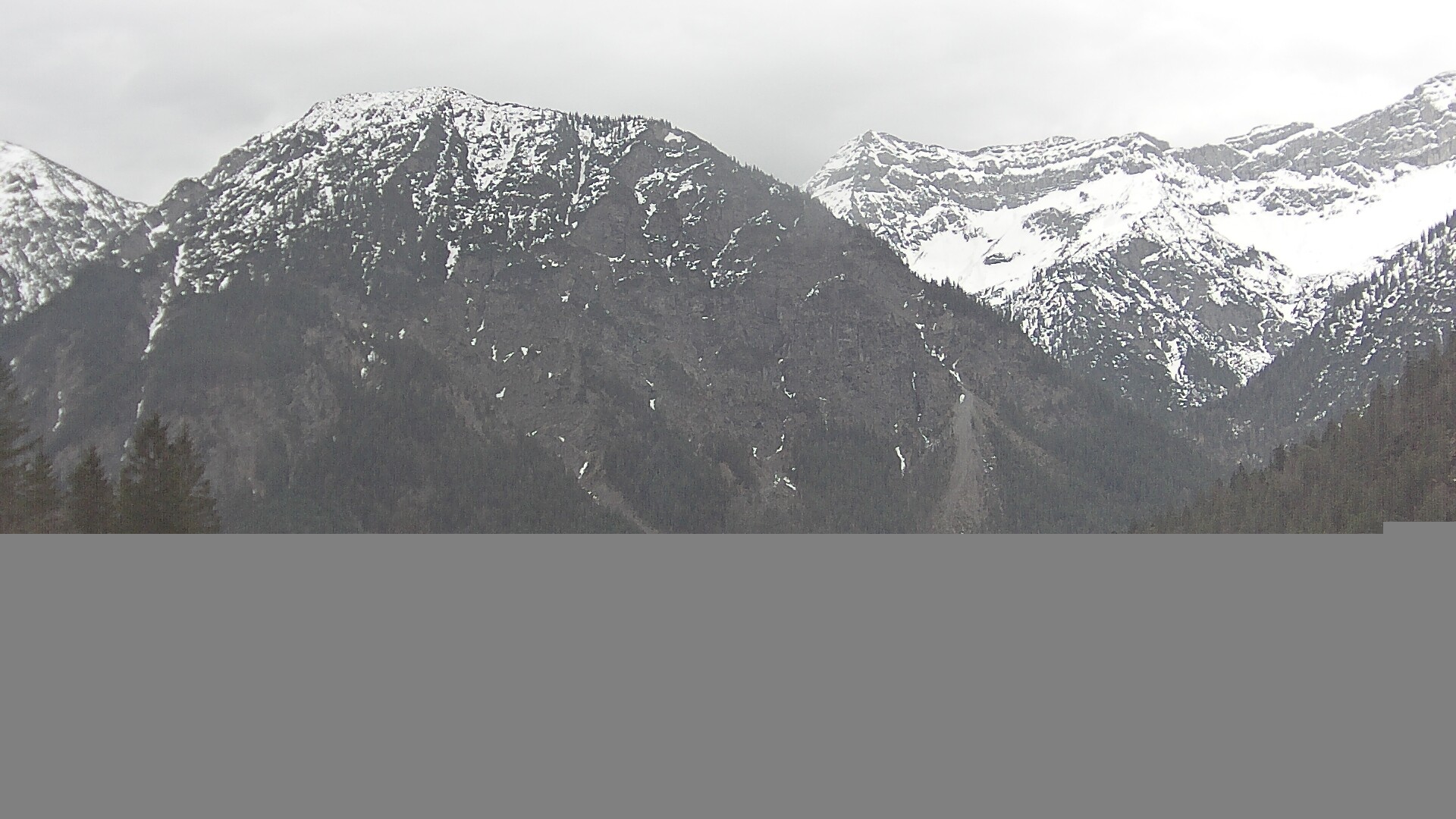 Archiv Foto Webcam Plansee Seespitze