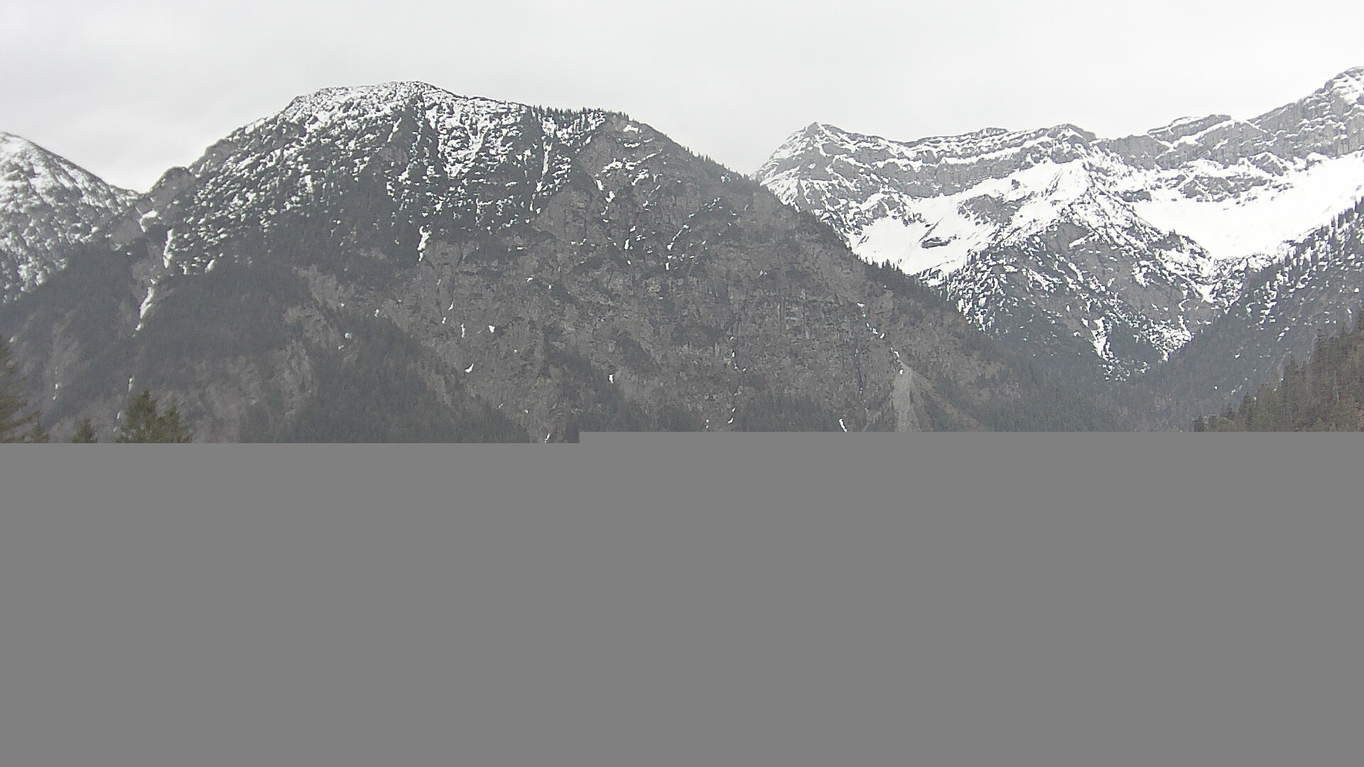 Archiv Foto Webcam Plansee Seespitze