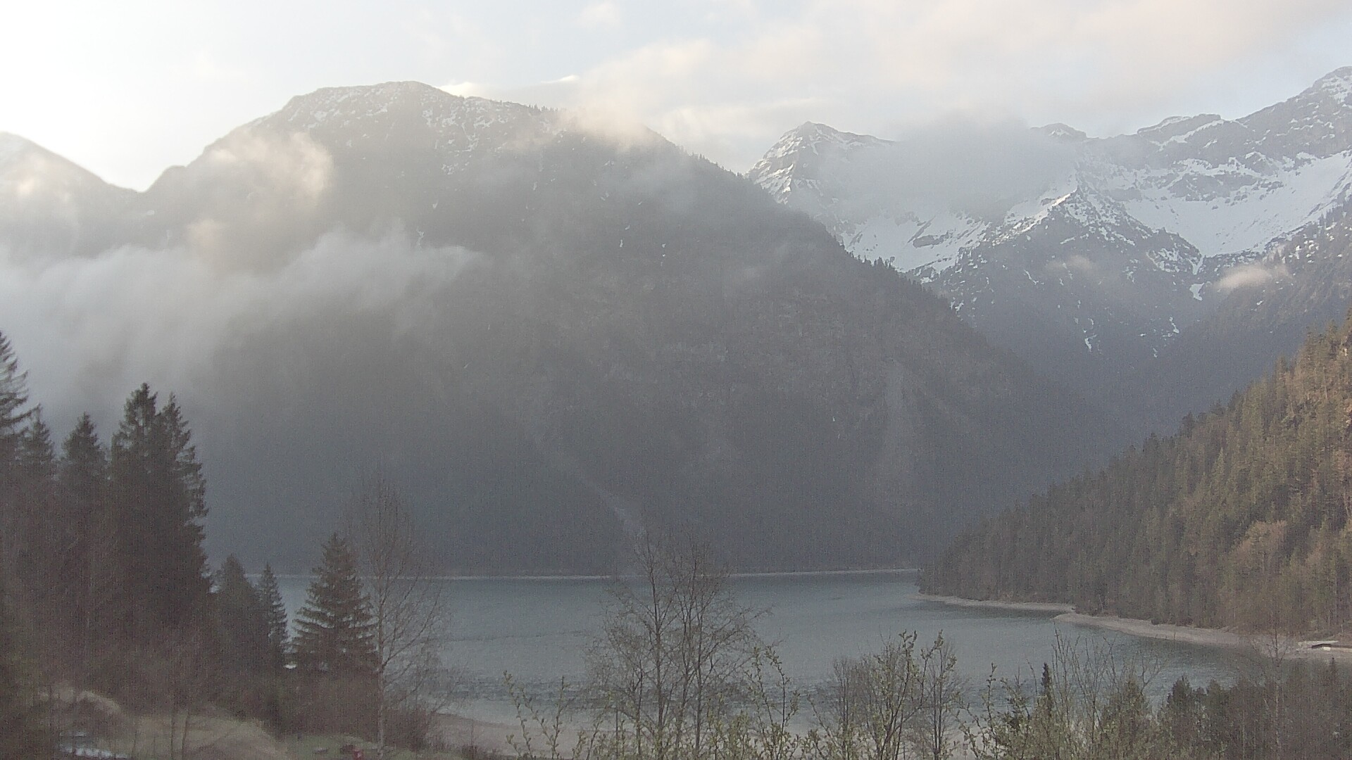 Archiv Foto Webcam Plansee Seespitze