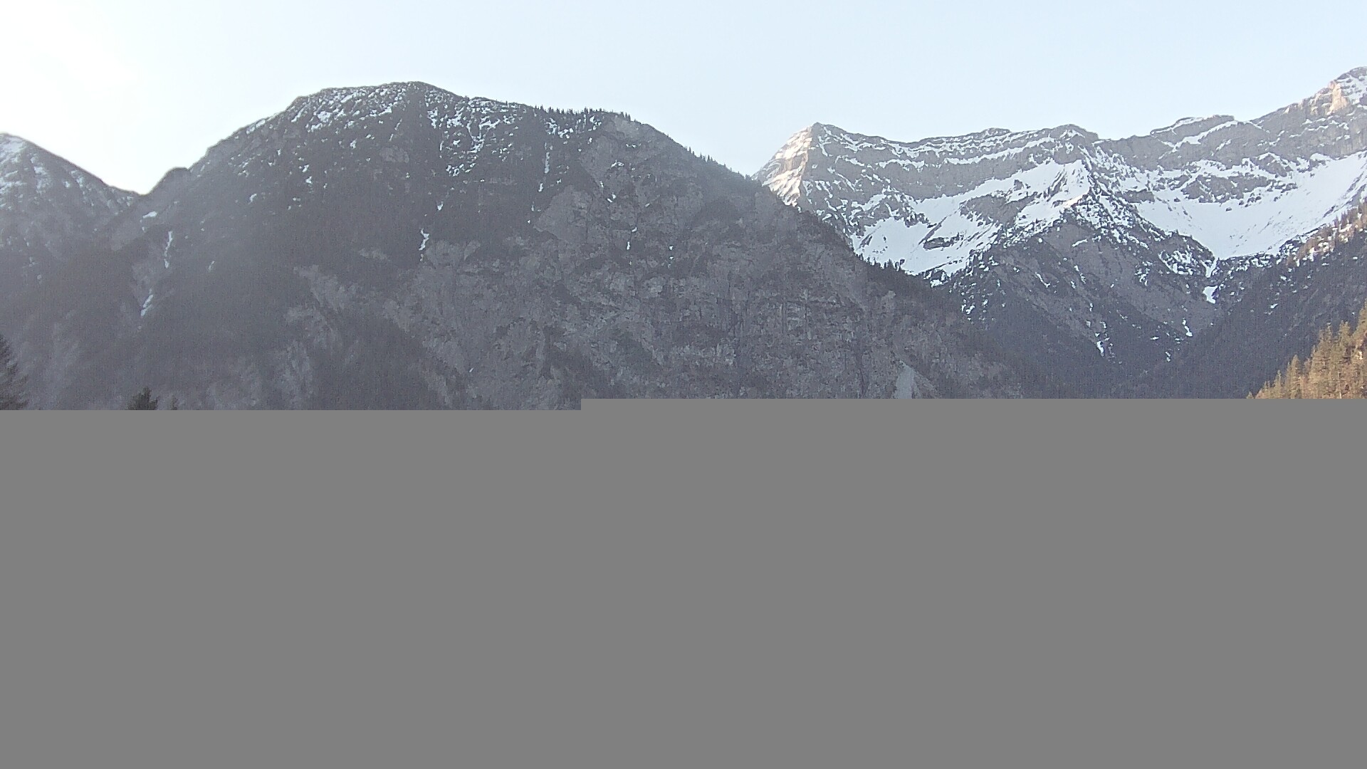 Archiv Foto Webcam Plansee Seespitze