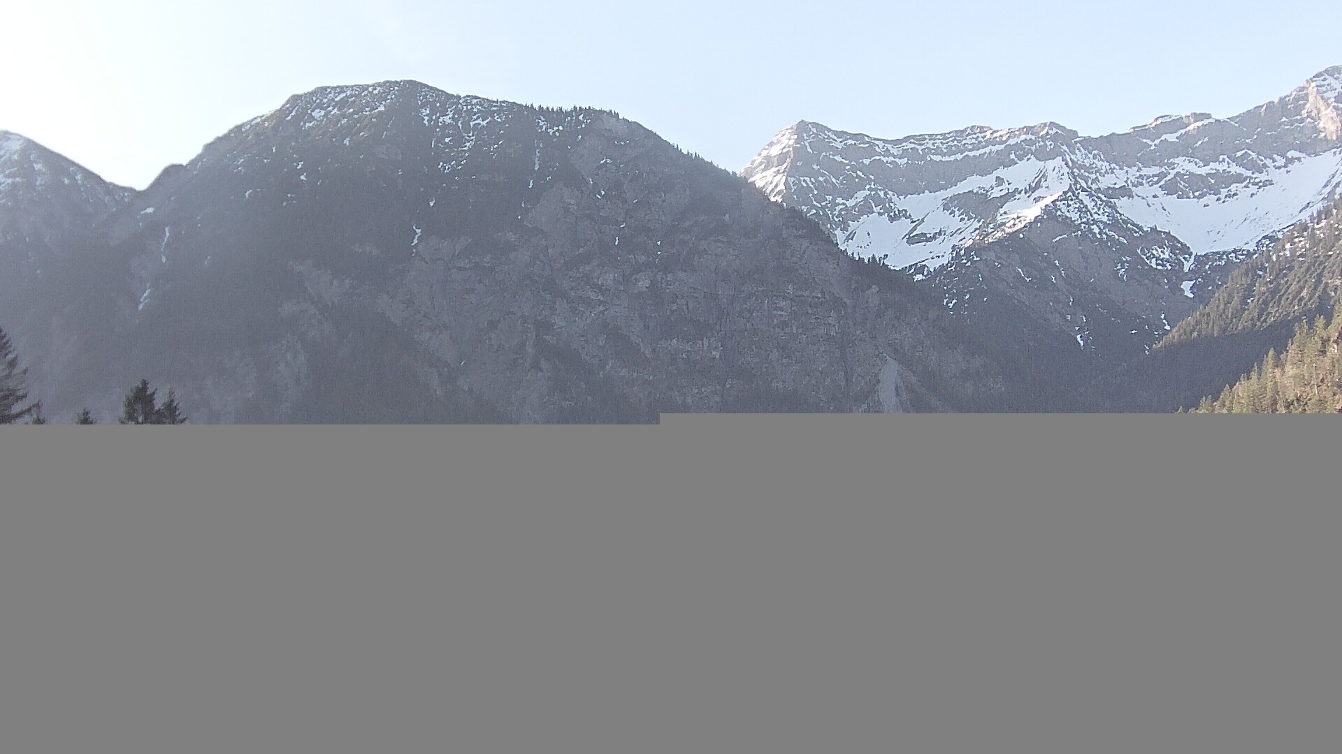 Archiv Foto Webcam Plansee Seespitze