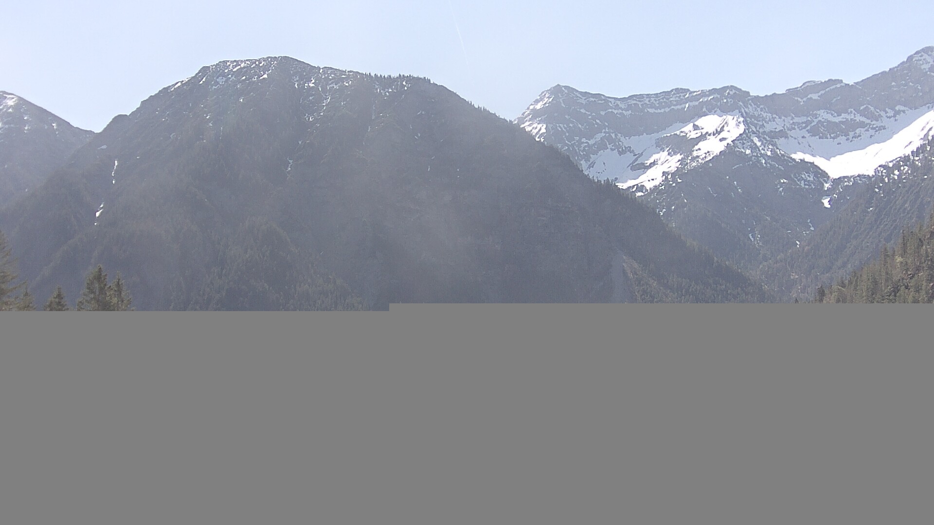 Archiv Foto Webcam Plansee Seespitze