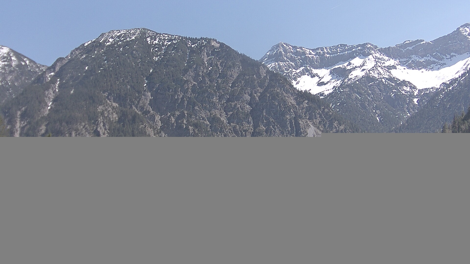 Archiv Foto Webcam Plansee Seespitze