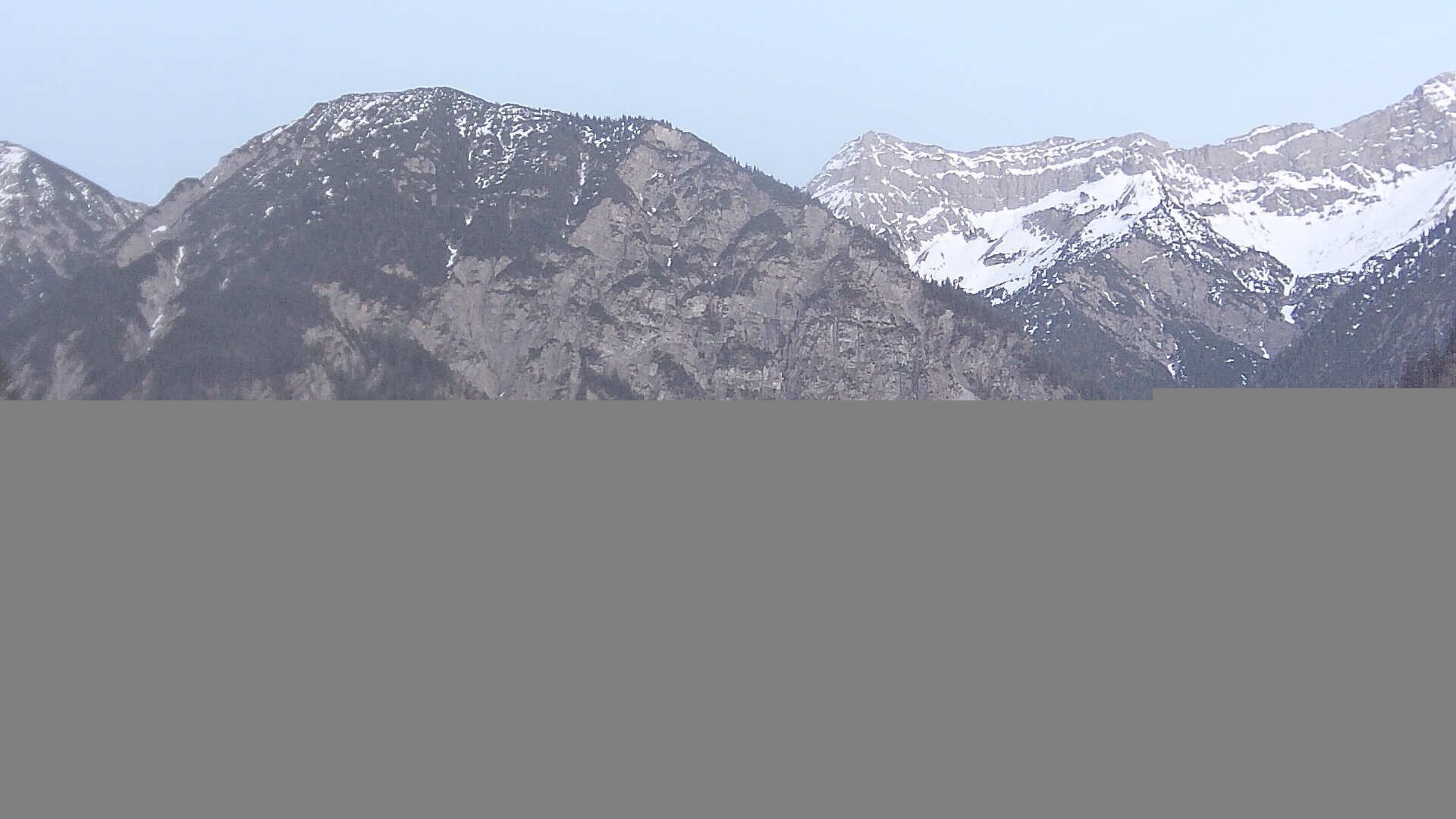 Archiv Foto Webcam Plansee Seespitze