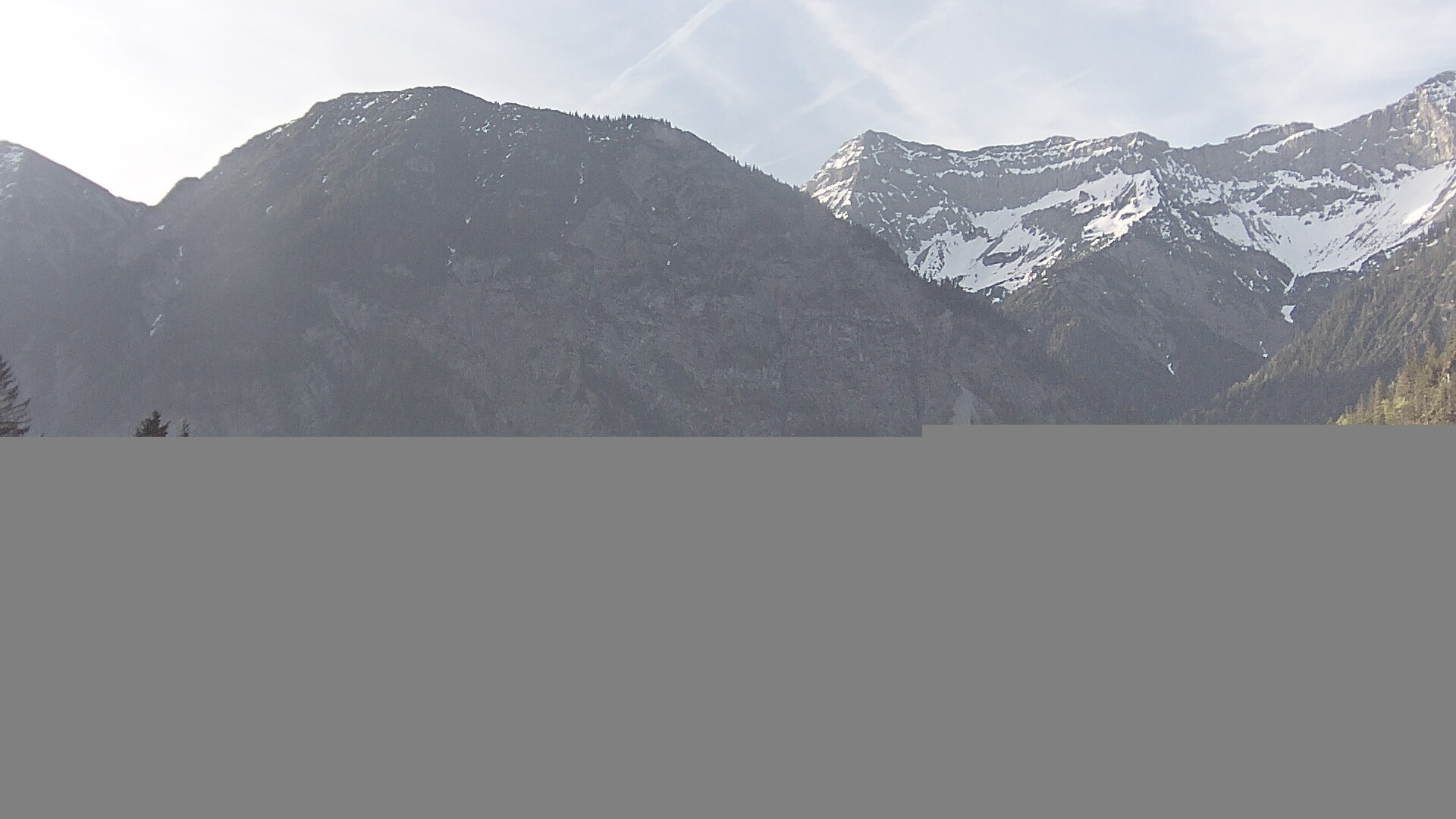 Archiv Foto Webcam Plansee Seespitze