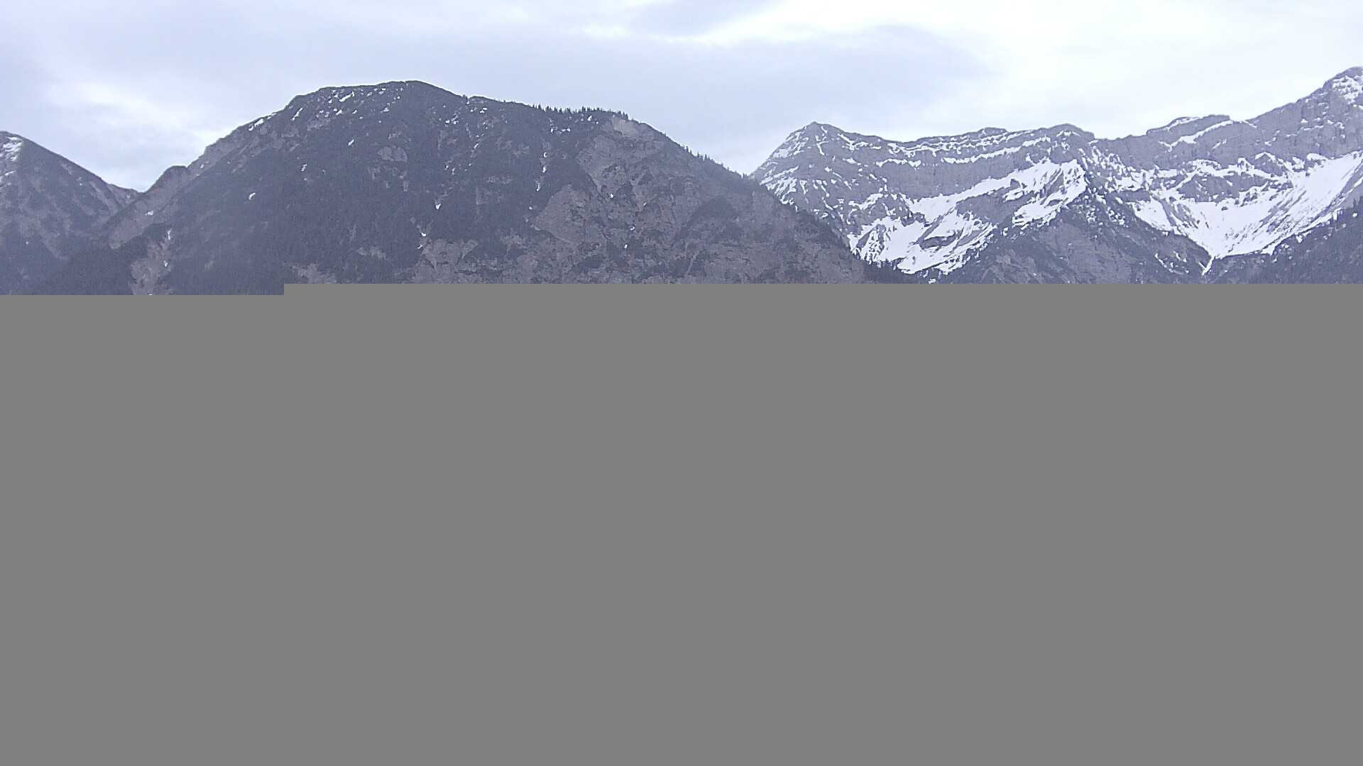 Archiv Foto Webcam Plansee Seespitze
