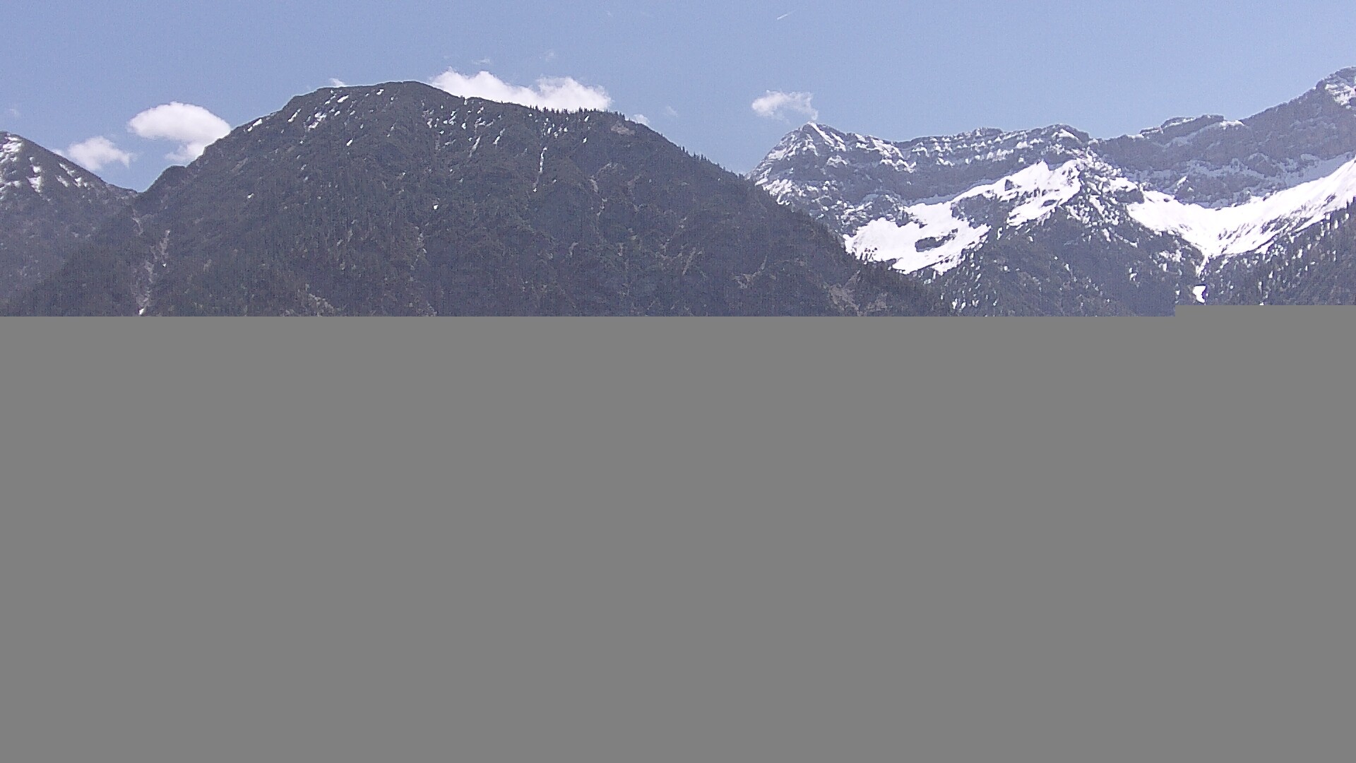 Archiv Foto Webcam Plansee Seespitze