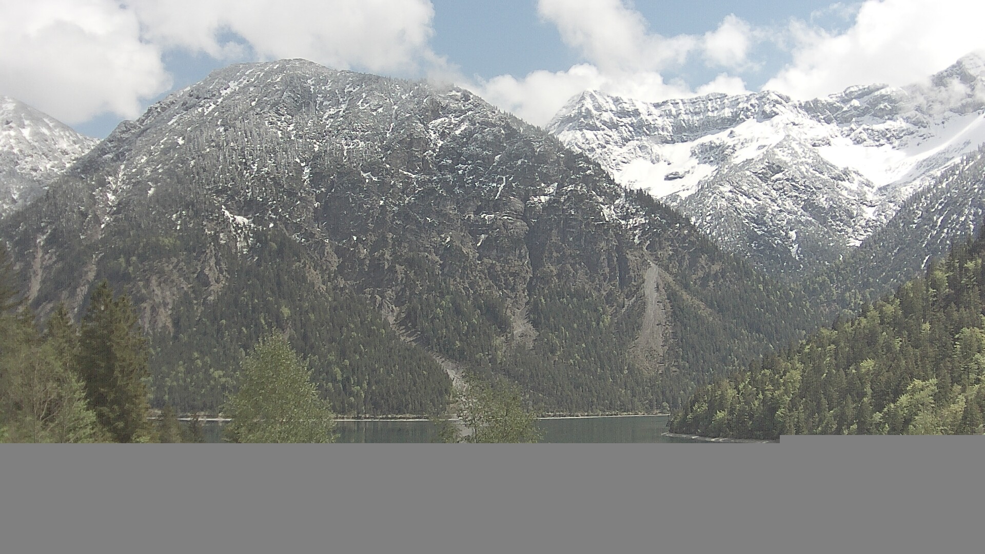 Archiv Foto Webcam Plansee Seespitze