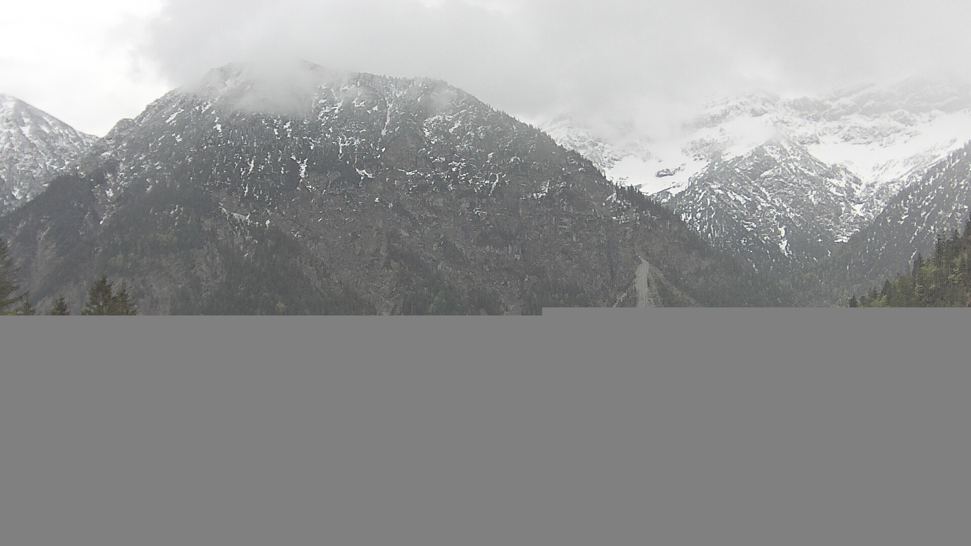 Archiv Foto Webcam Plansee Seespitze