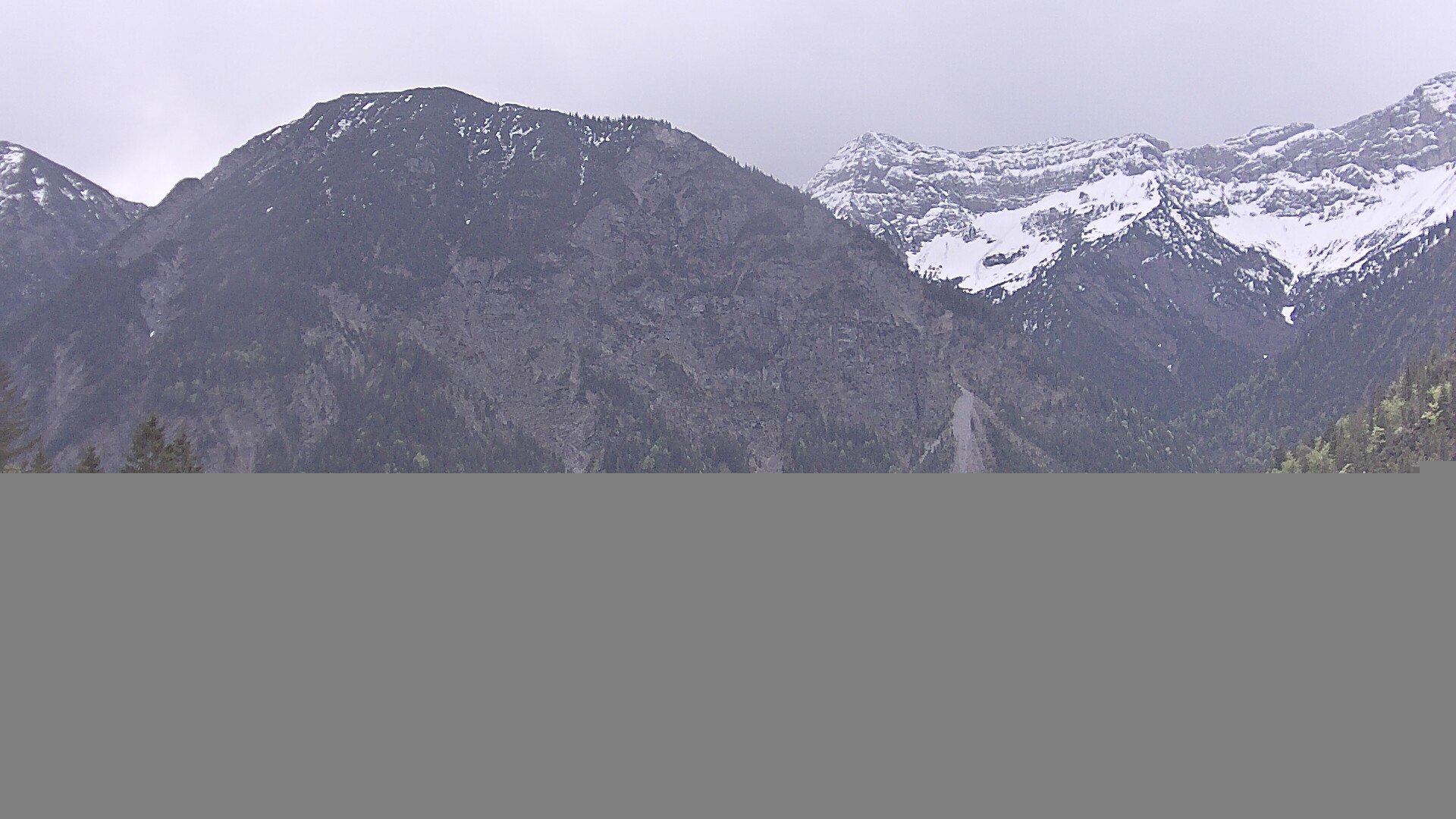 Archiv Foto Webcam Plansee Seespitze