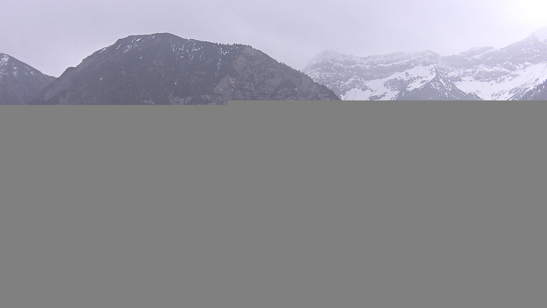 Archiv Foto Webcam Plansee Seespitze