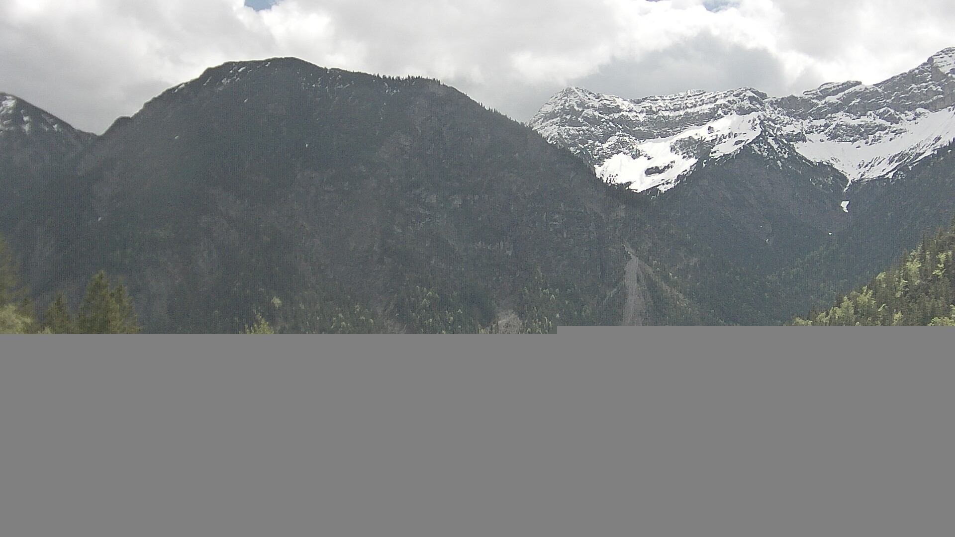 Archiv Foto Webcam Plansee Seespitze