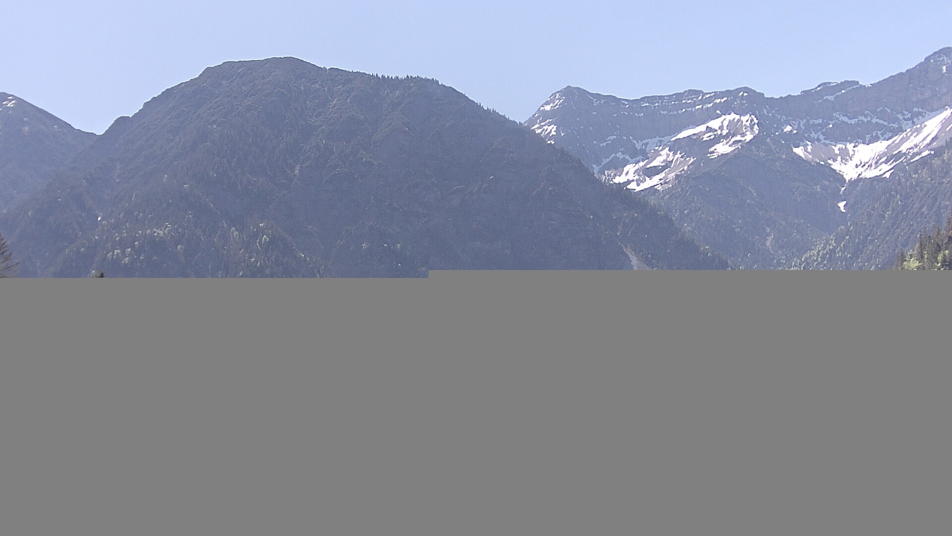 Archiv Foto Webcam Plansee Seespitze
