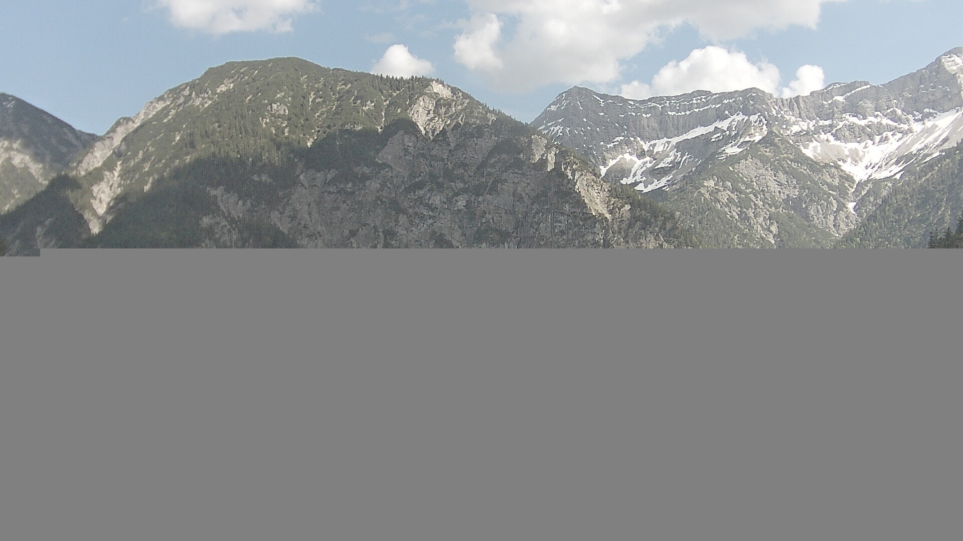 Archiv Foto Webcam Plansee Seespitze