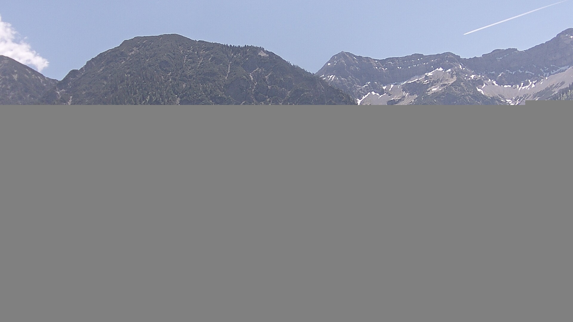 Archiv Foto Webcam Plansee Seespitze