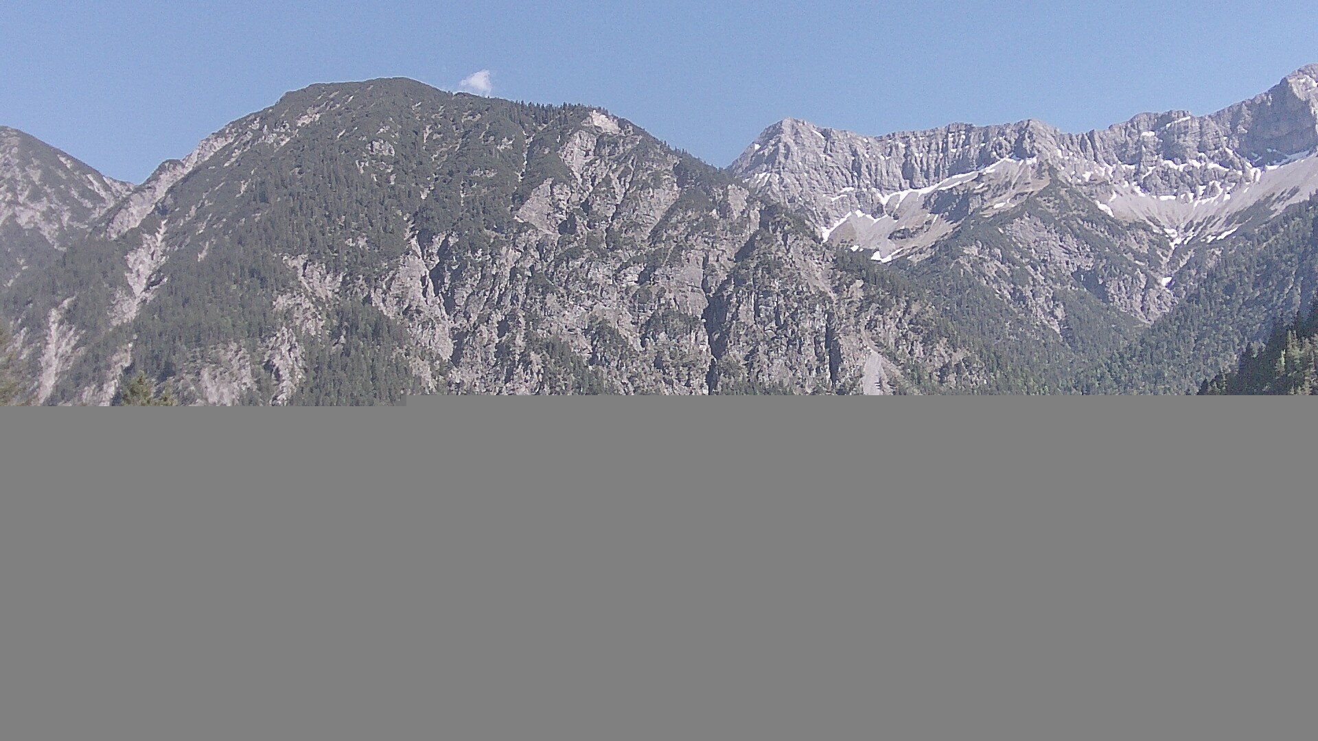 Archiv Foto Webcam Plansee Seespitze