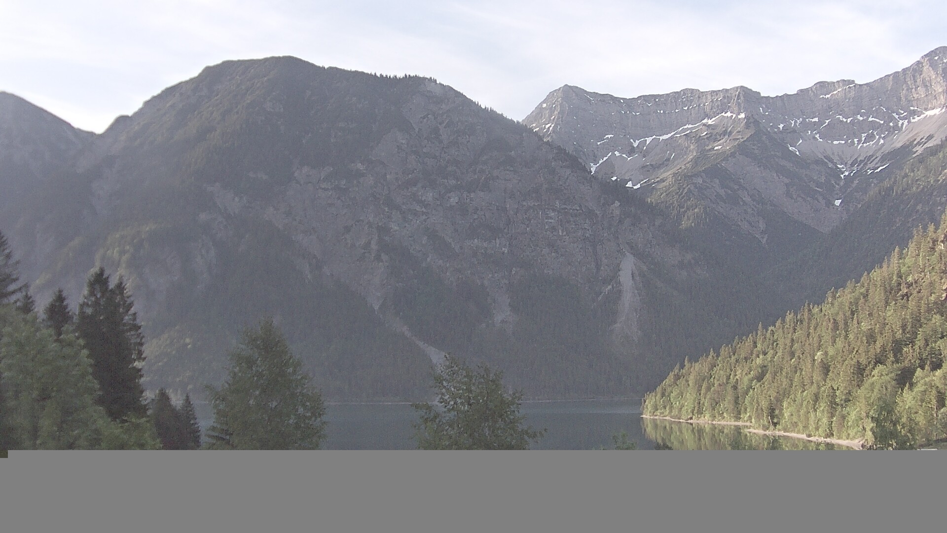 Archiv Foto Webcam Plansee Seespitze