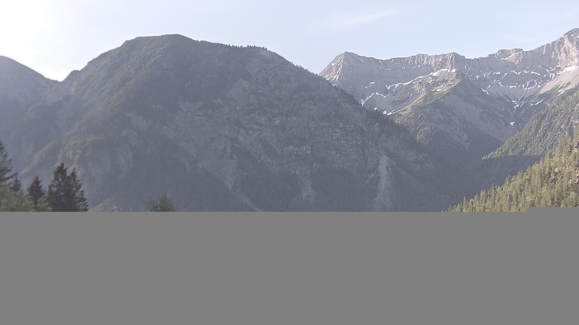 Archiv Foto Webcam Plansee Seespitze
