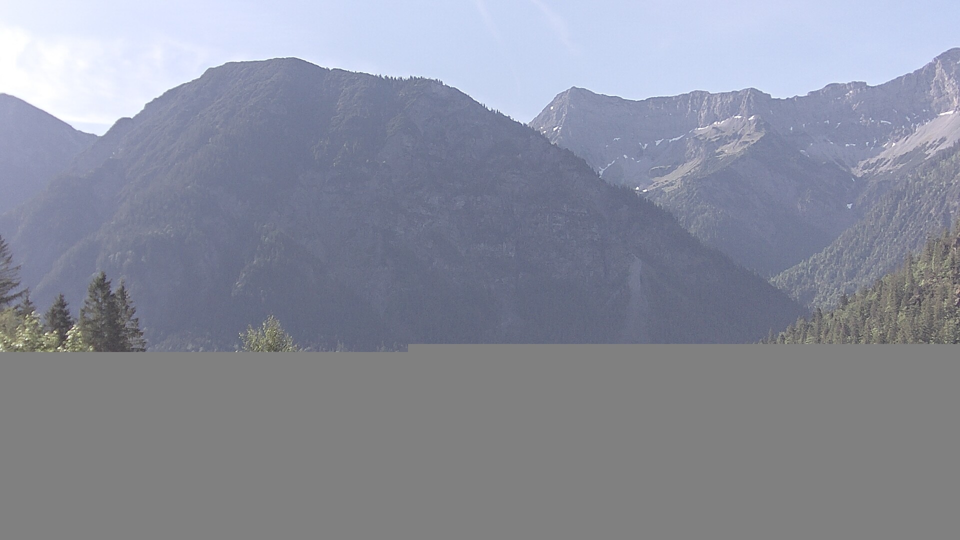 Archiv Foto Webcam Plansee Seespitze