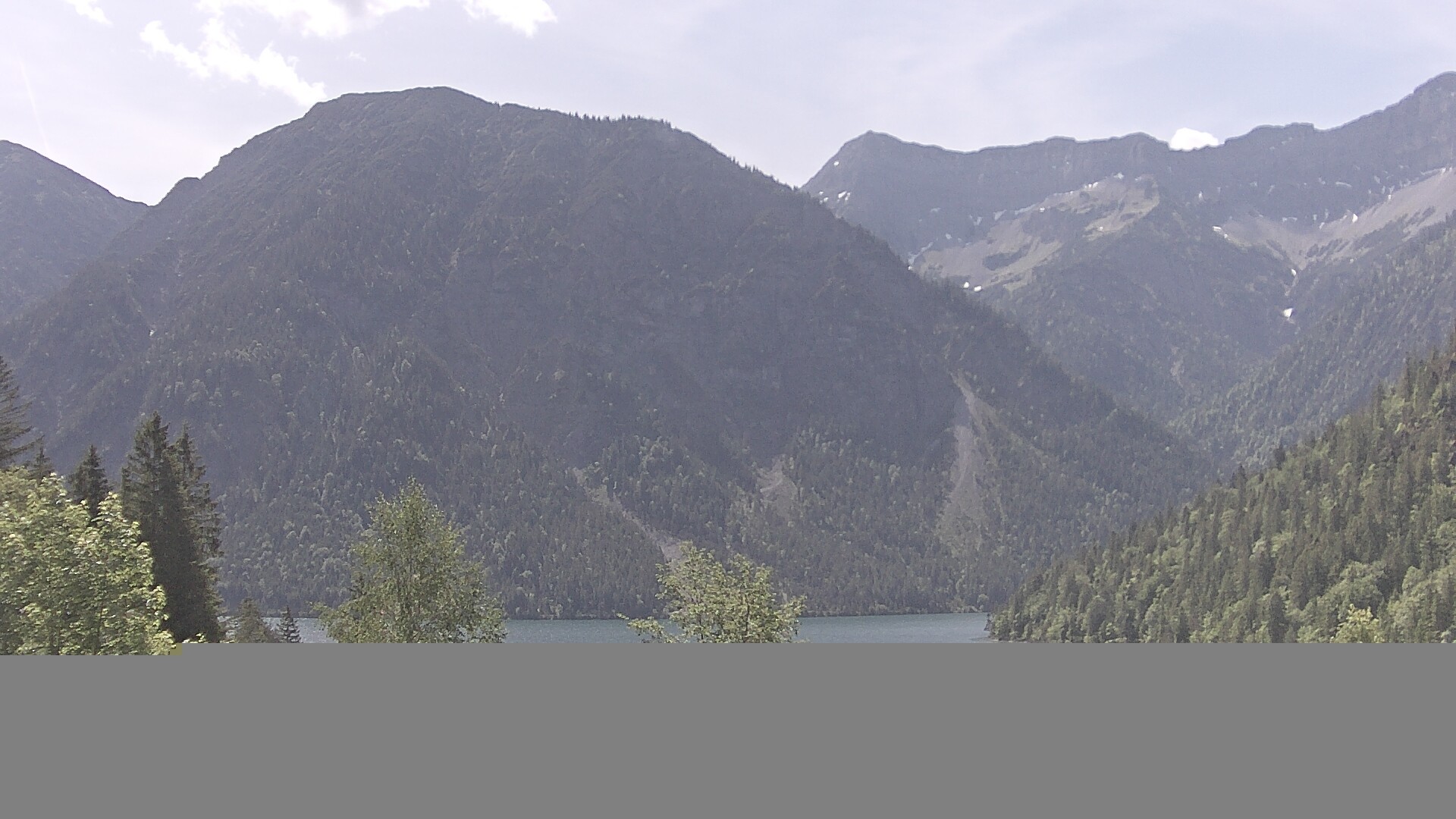 Archiv Foto Webcam Plansee Seespitze