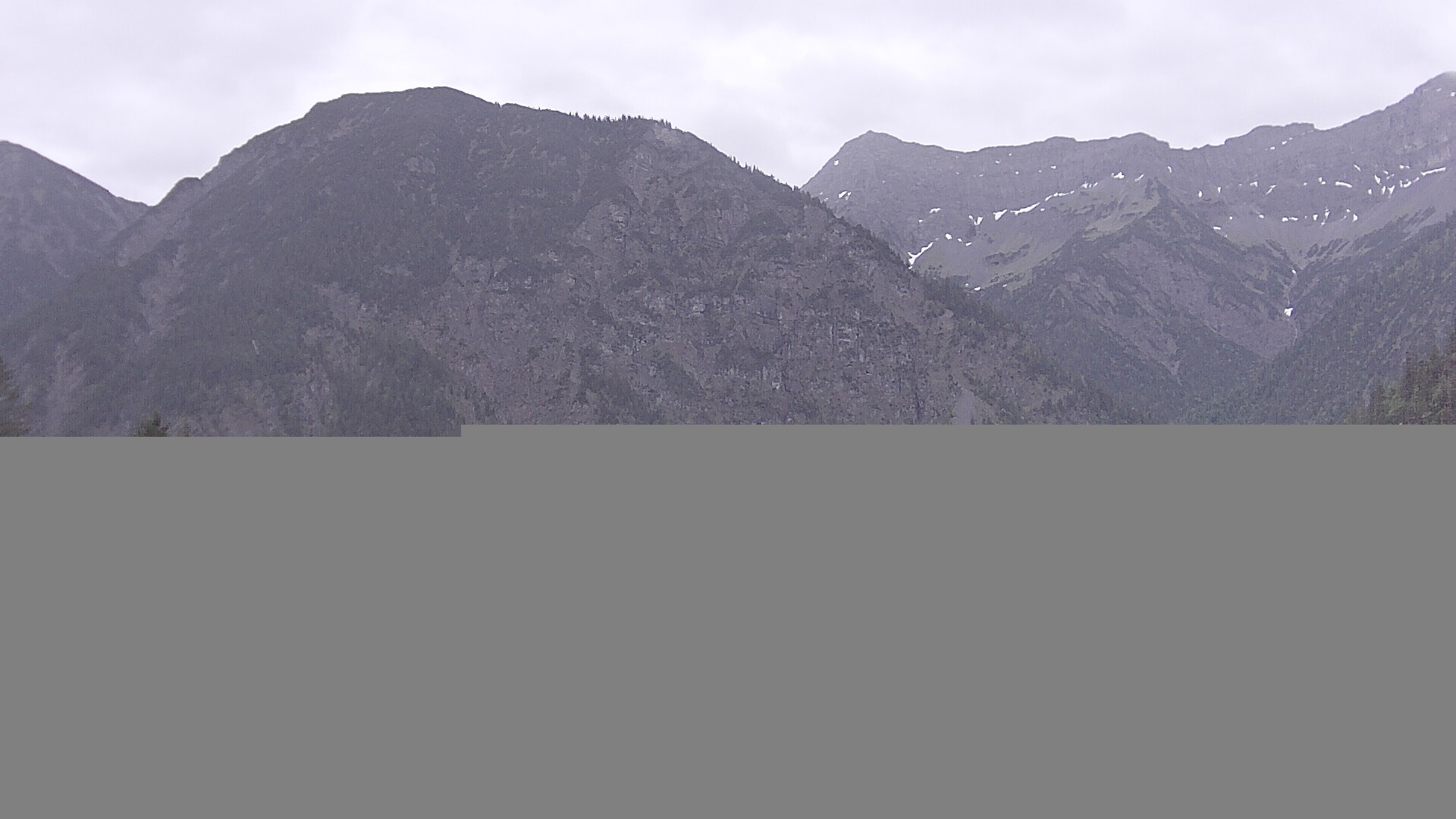 Archiv Foto Webcam Plansee Seespitze
