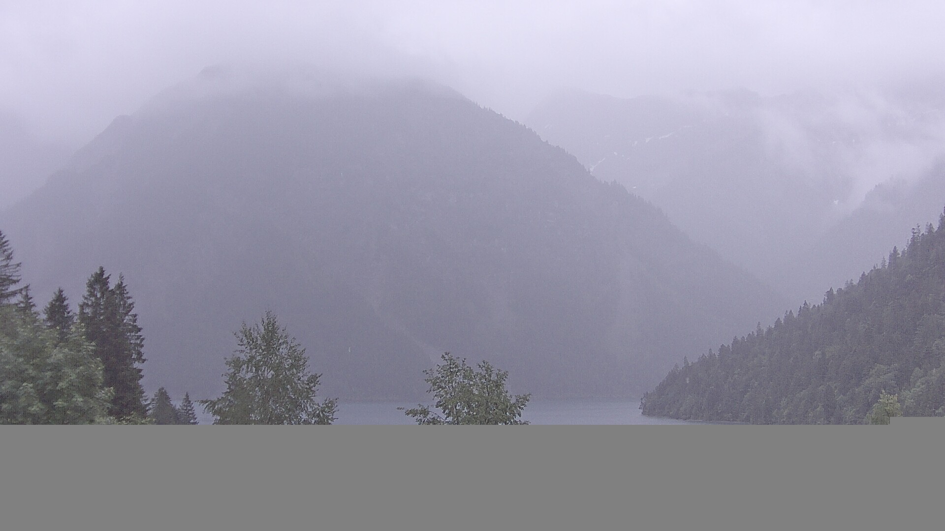 Archiv Foto Webcam Plansee Seespitze