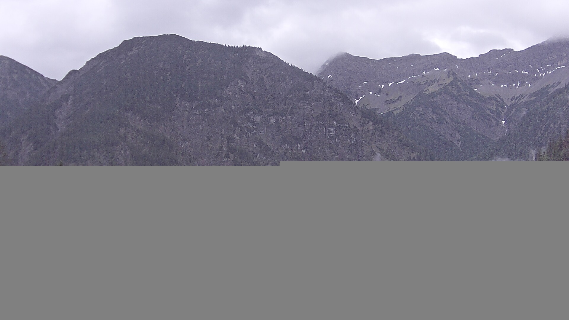 Archiv Foto Webcam Plansee Seespitze