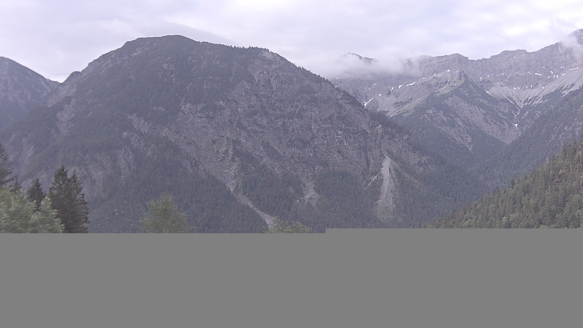 Archiv Foto Webcam Plansee Seespitze