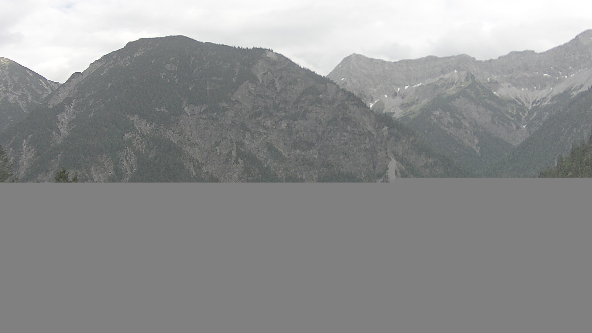 Archiv Foto Webcam Plansee Seespitze