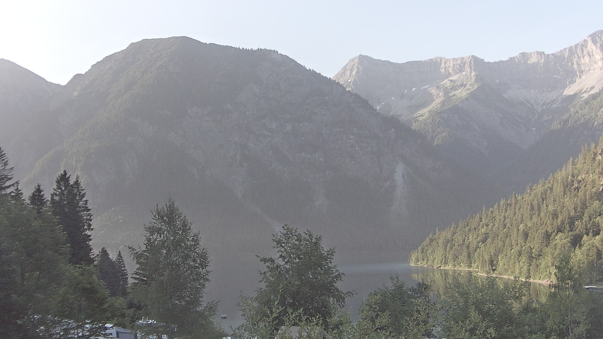 Archived image Webcam Plansee, Reutte