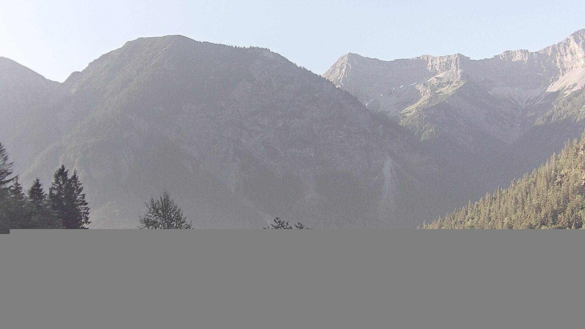 Archiv Foto Webcam Plansee Seespitze