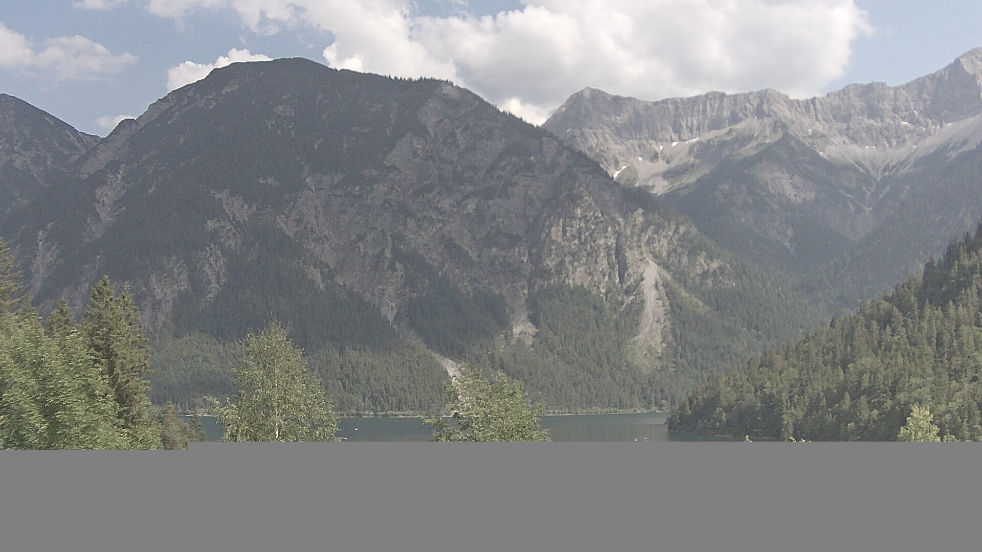 Archiv Foto Webcam Plansee Seespitze