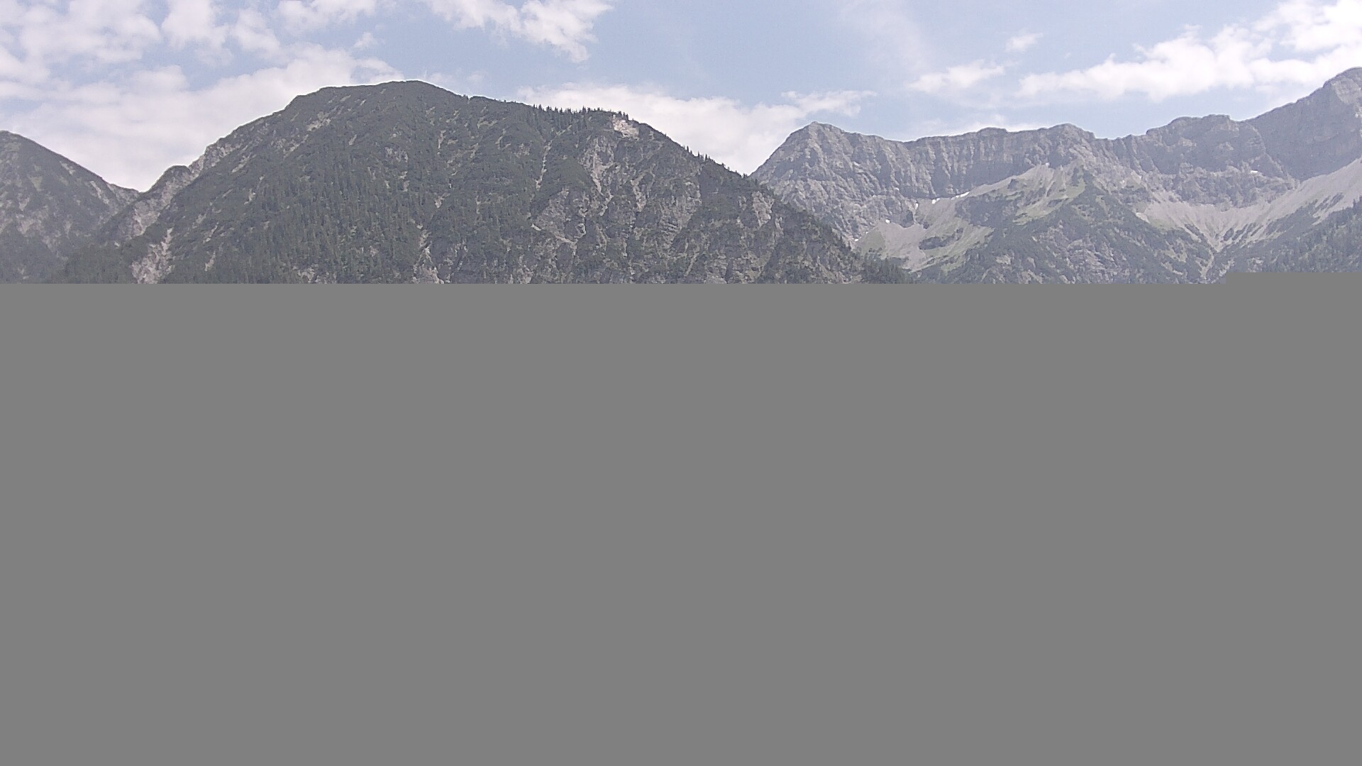 Archiv Foto Webcam Plansee Seespitze