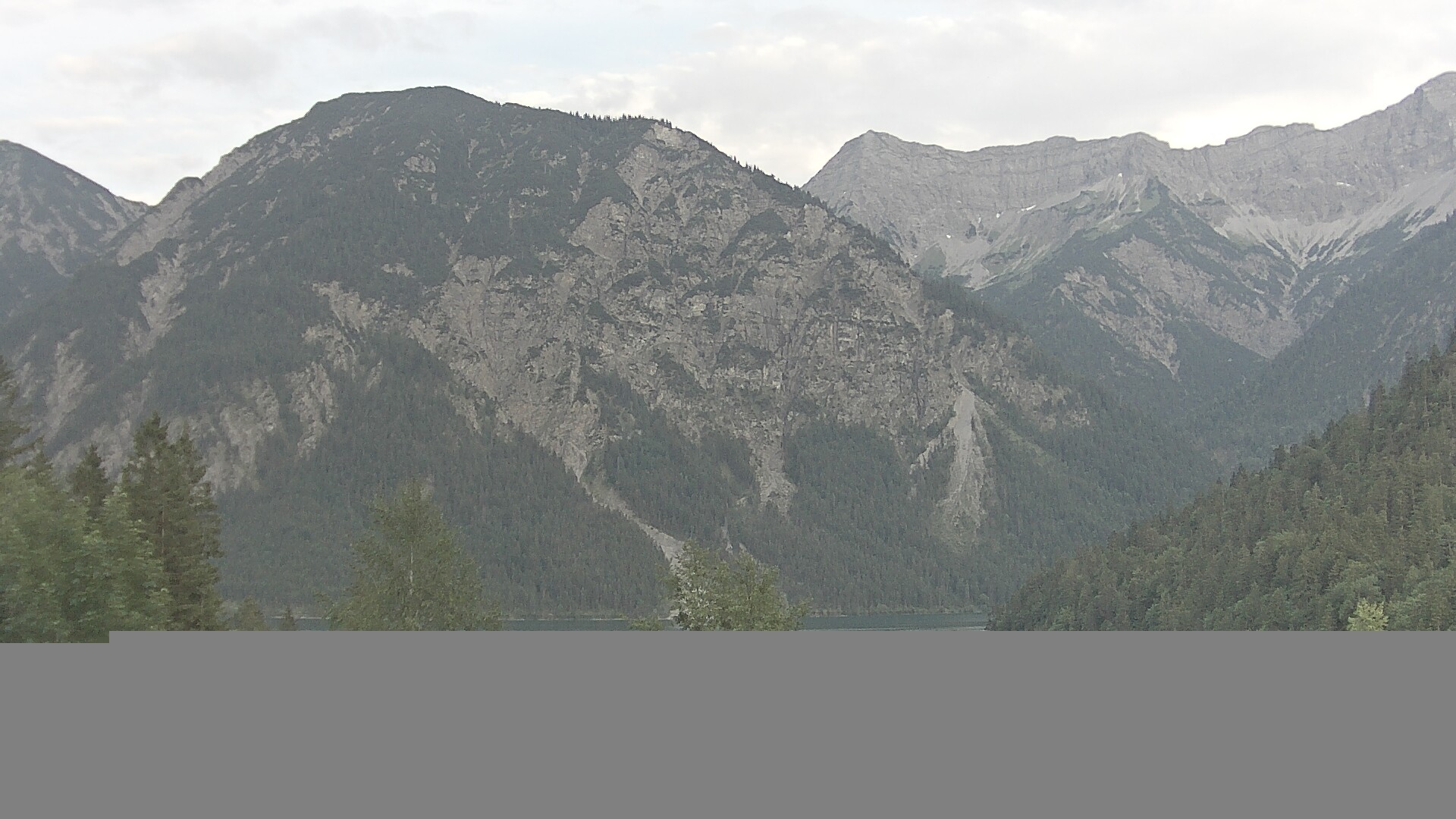 Archiv Foto Webcam Plansee Seespitze