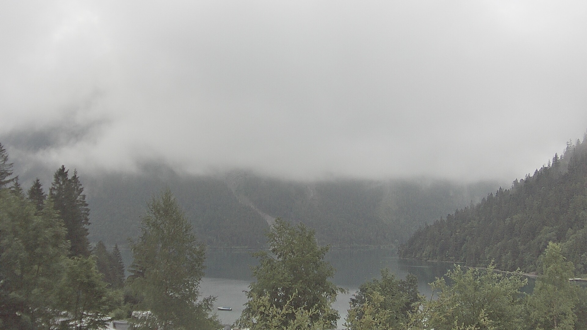 Archiv Foto Webcam Plansee Seespitze