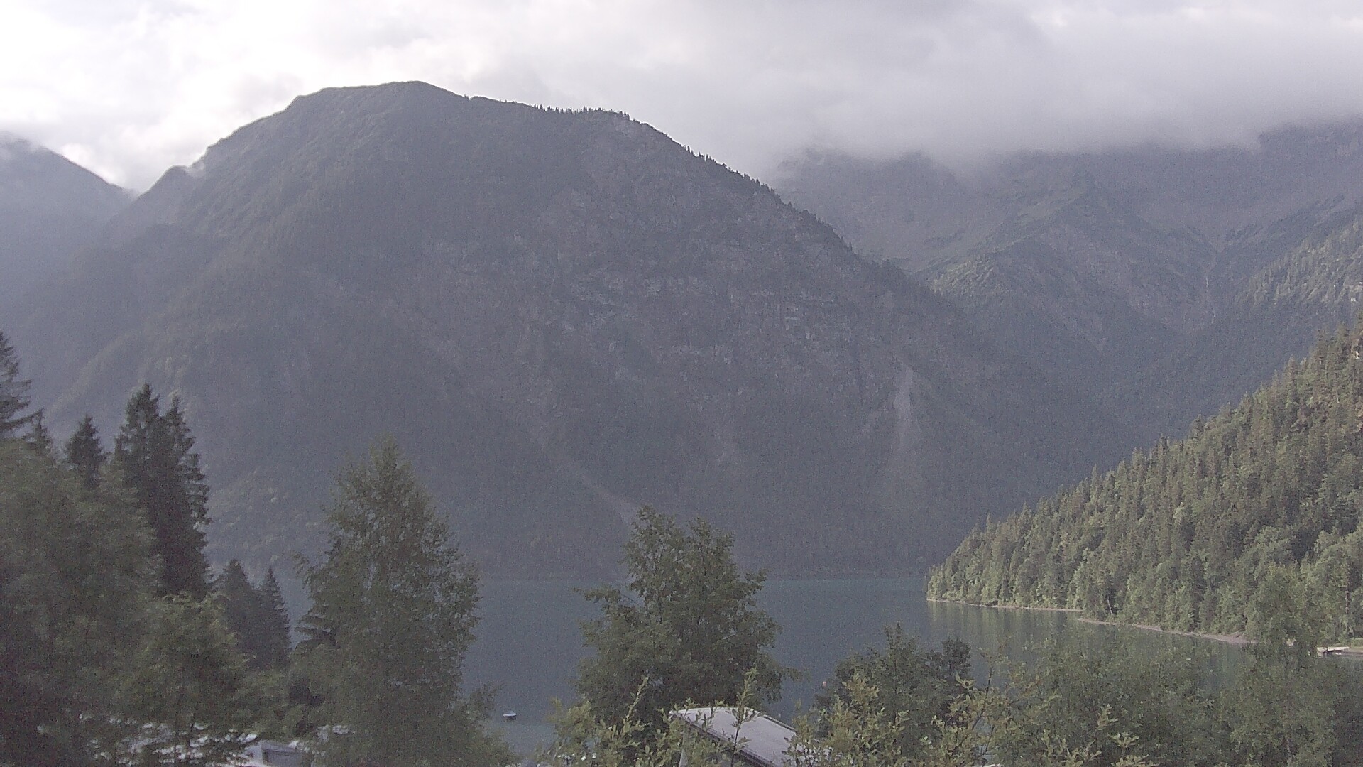 Archiv Foto Webcam Plansee Seespitze