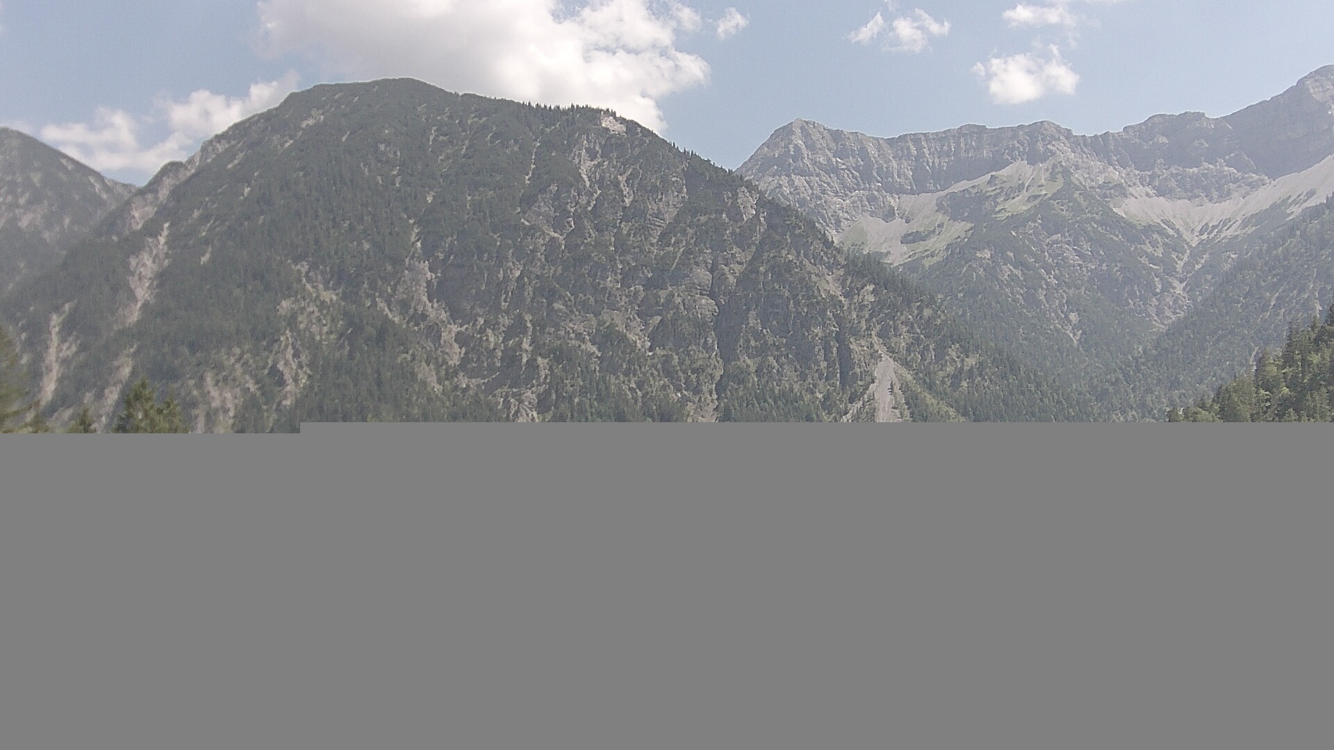 Archiv Foto Webcam Plansee Seespitze