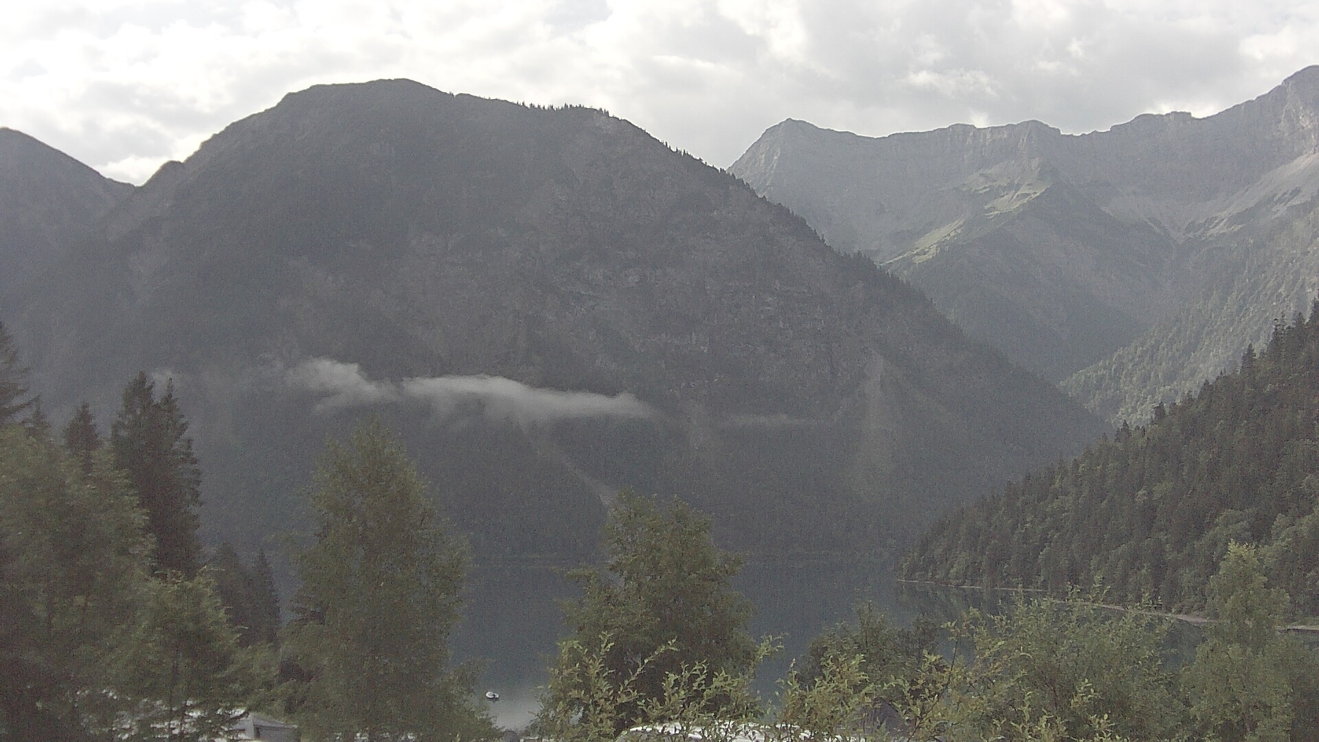 Archiv Foto Webcam Plansee Seespitze