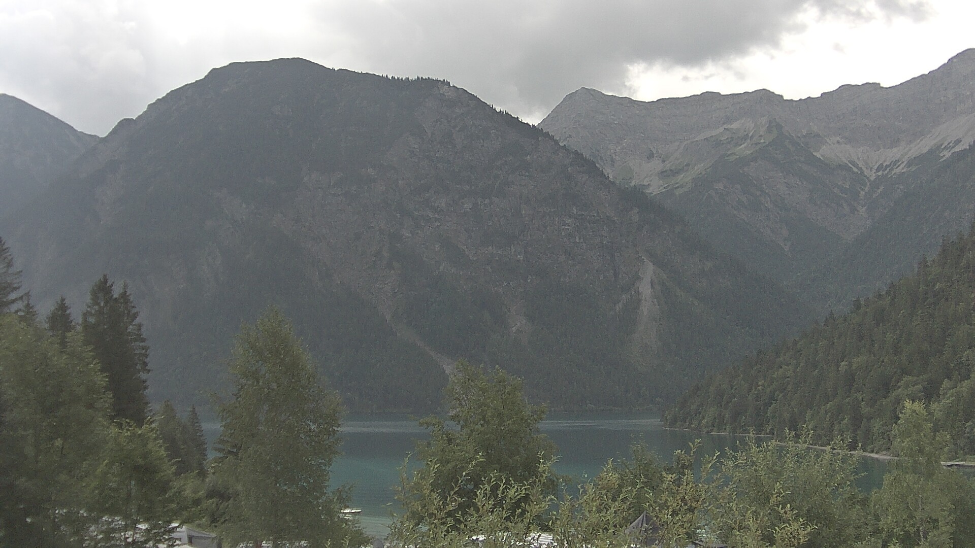 Archiv Foto Webcam Plansee Seespitze